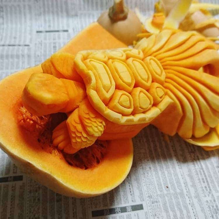 Incredible Food Carvings by Food Artist Gaku