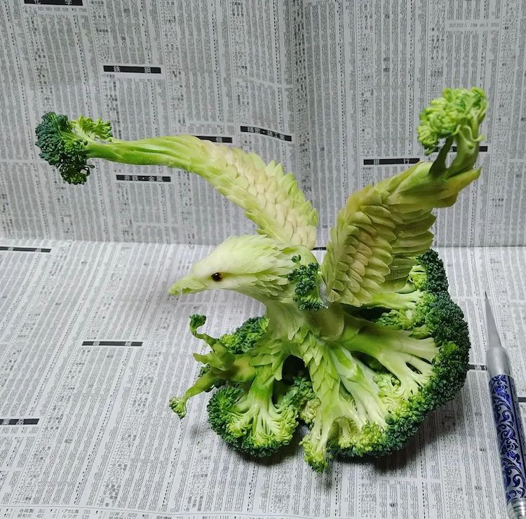 Incredible Food Carvings by Food Artist Gaku