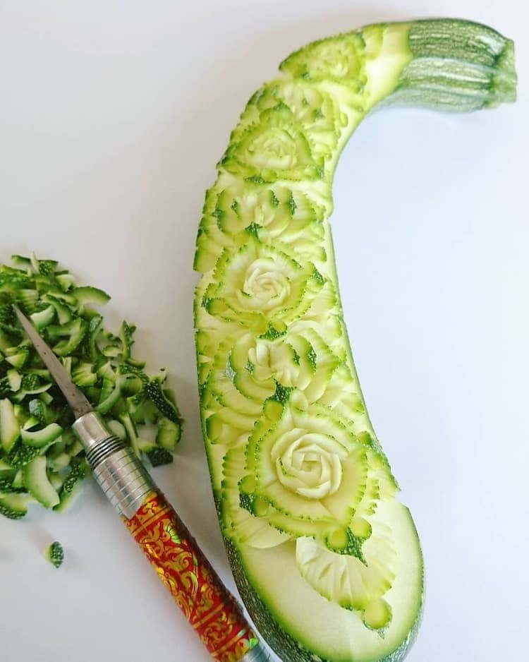 Incredible Food Carvings by Food Artist Gaku