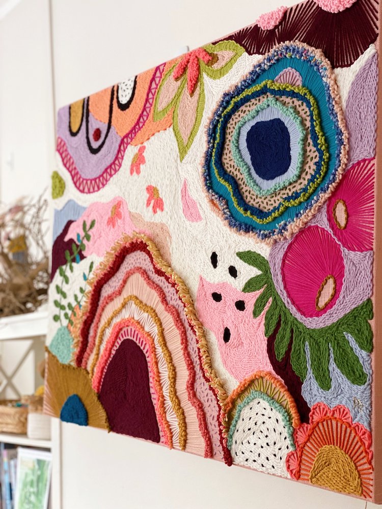 Textile Art by Pi Williams